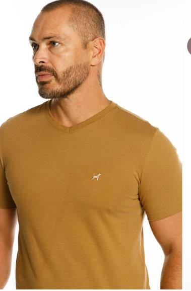 CAMISETA MC COM BORDADO MASCULINA - SELA