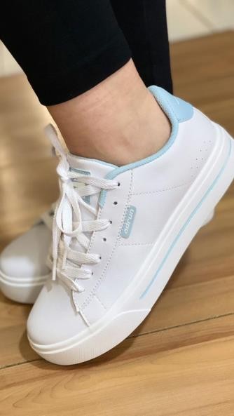 TENIS SLIM BRANCO/AZUL BB