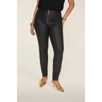 LEGGING JEANS RESINADA MONTARIA COM ZÍPER FRONTAL - 100 -