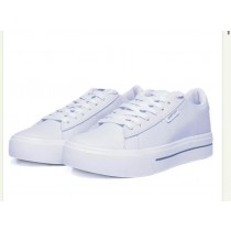 TENIS SLIM BRANCO PRATA MASCULINO