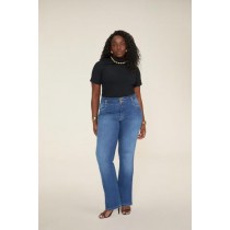 CALÇA JEANS CINTURA SUPER ALTA COM TECNOLOGIA CHAPA BARRIGA - 6060 -