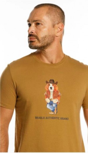 CAMISETA MC COM ESTAMPA MASCULINA - SELA