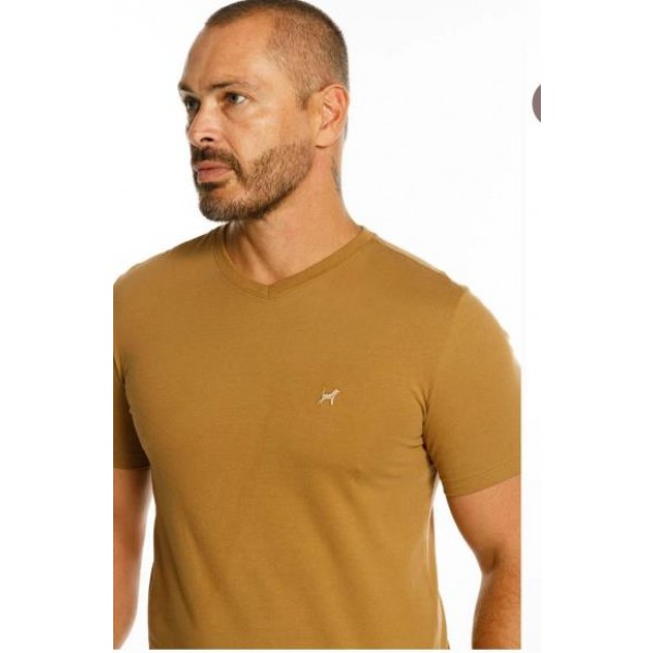CAMISETA MC COM BORDADO MASCULINA - SELA