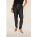 LEGGING JEANS RESINADA MONTARIA COM ZÍPER FRONTAL - 100 -
