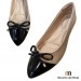 SAPATILHA FEMININA BEGE/PRETO
