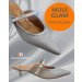 MULE GLAM METALIZADO PREMIUM PRATA
